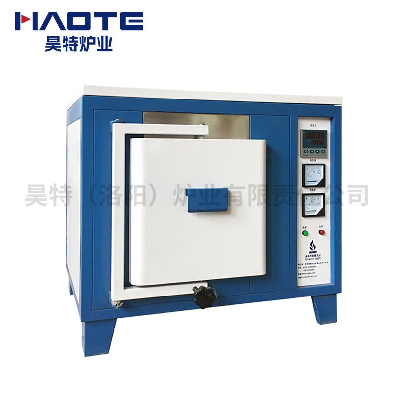 1200度300x300x300馬弗爐藍(lán)白箱式+