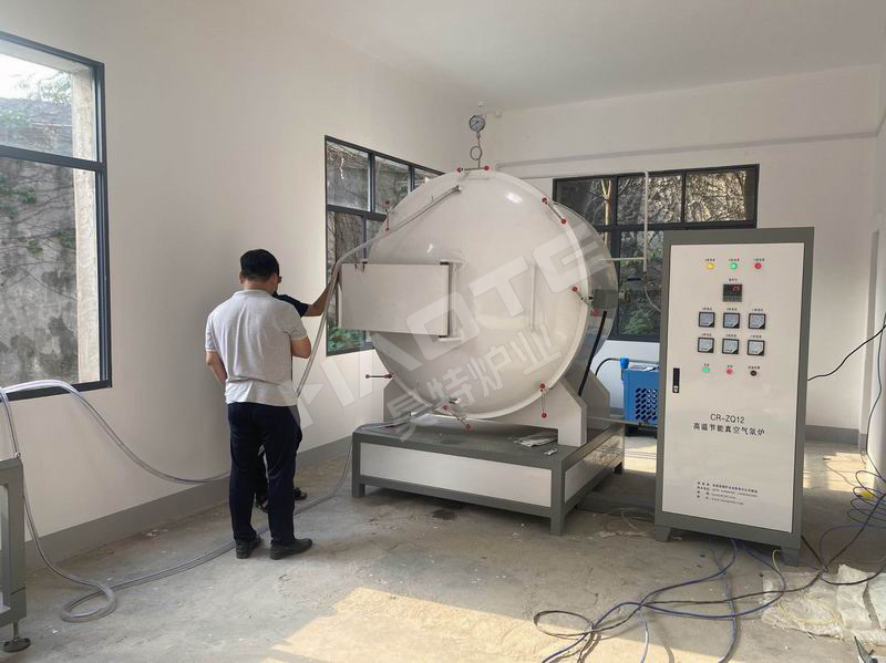 中國石油大學高溫節(jié)能真空氣氛爐客戶案例