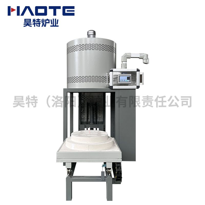 井式升降爐一體式1000℃直徑300高500灰白液壓升降